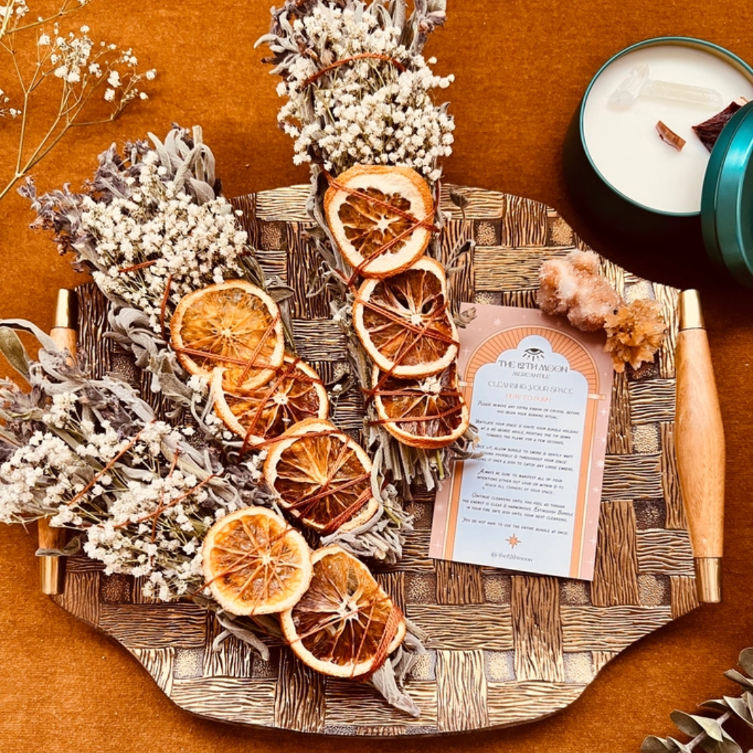 Citrus Harvest Sage Bundle - Seasonal Smudge - Fall + Winter