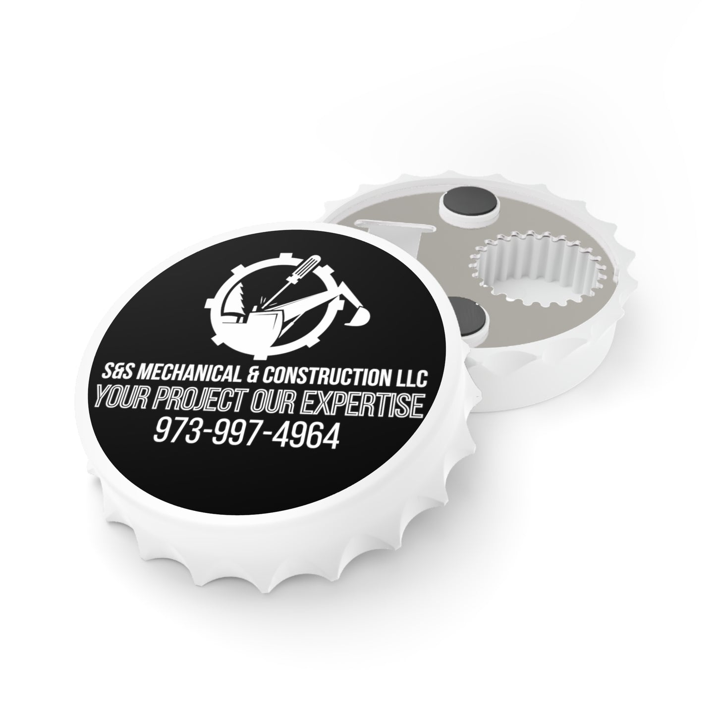 S&S Mechanical & Construction Magnet Bottle Opener