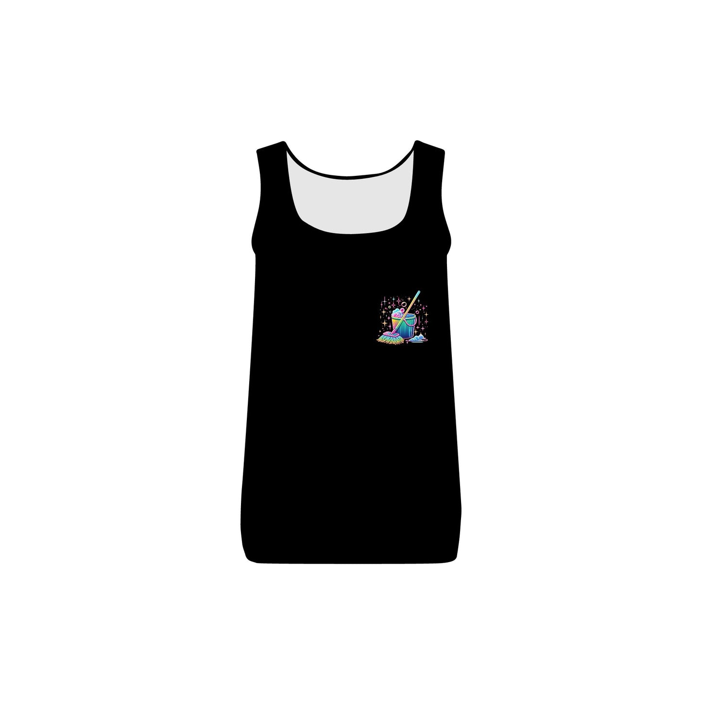 Tonilynn's House Cleaning Ribbed Tank