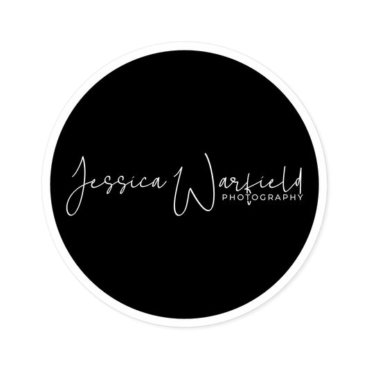 Jessica Warfield Photography Indoor\Outdoor Sticker