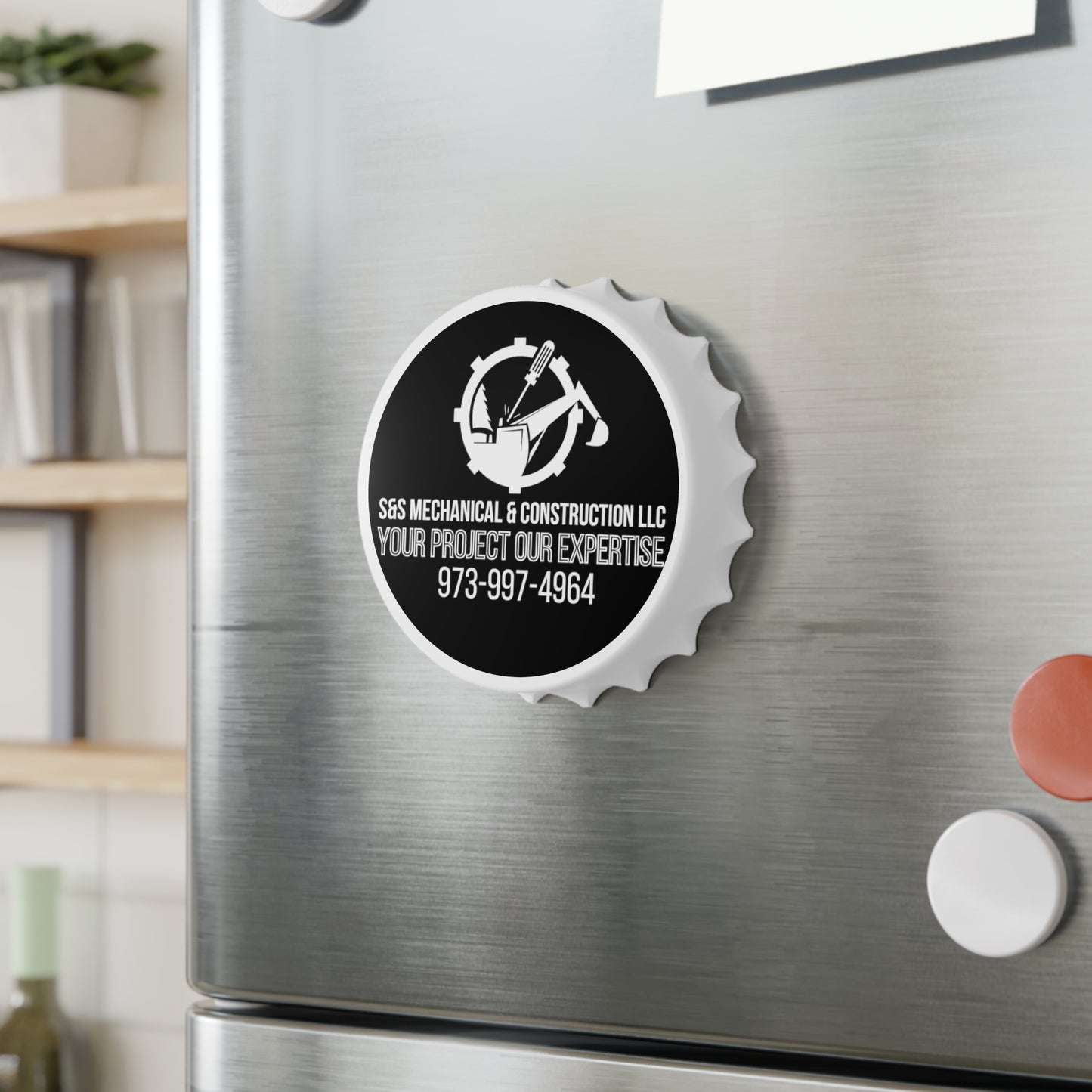 S&S Mechanical & Construction Magnet Bottle Opener