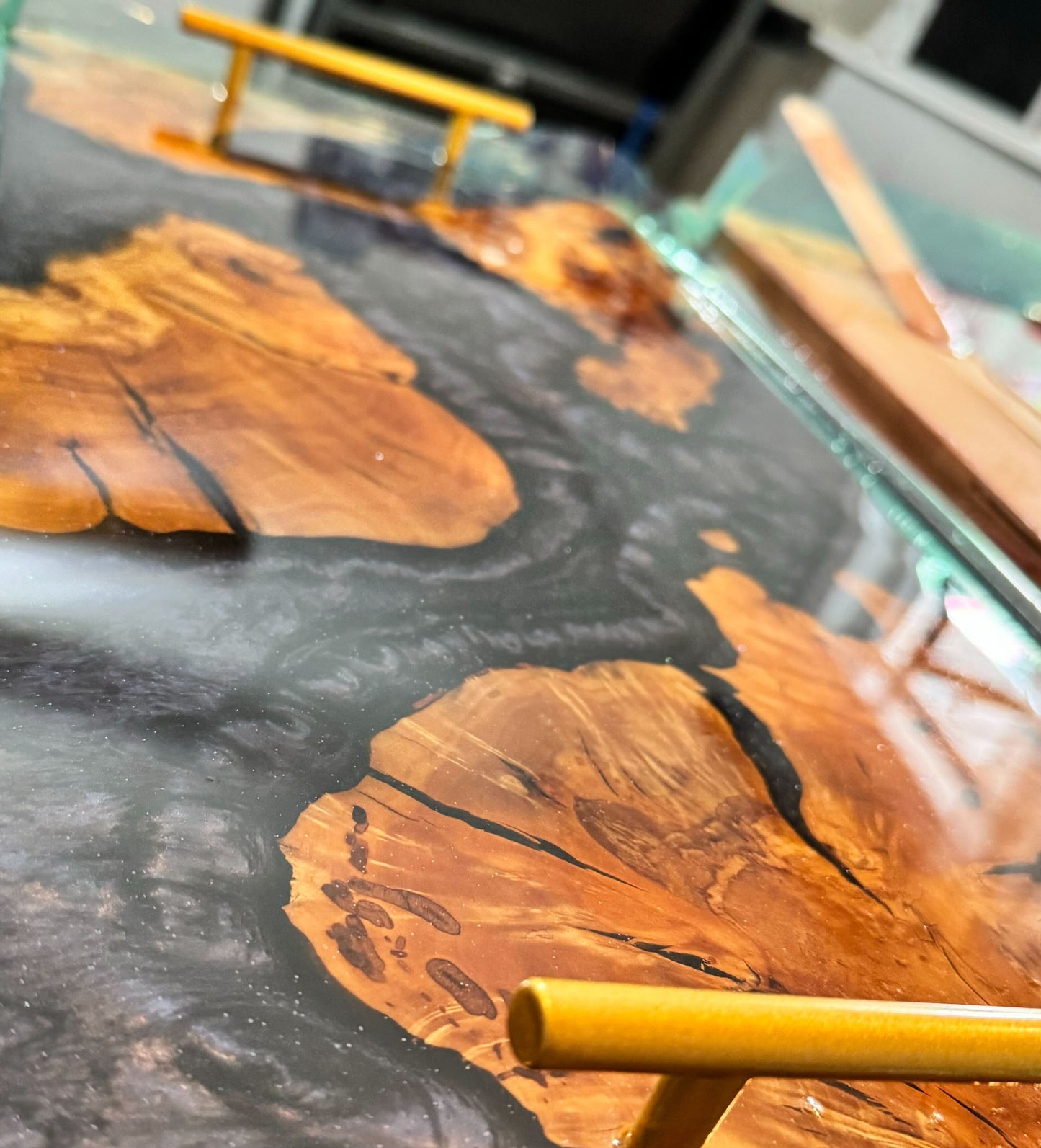 Epoxy Olive Wood Charcuterie Board 12x24 Raffle