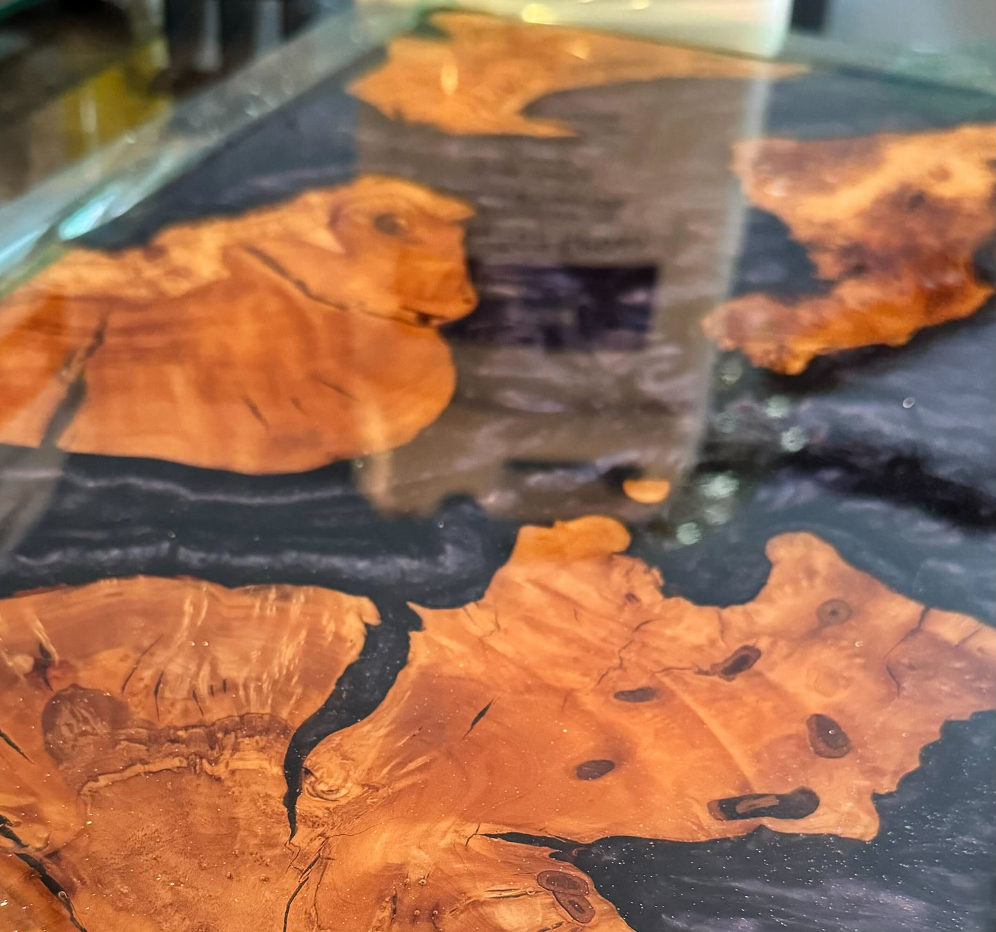 Epoxy Olive Wood Charcuterie Board 12x24 Raffle