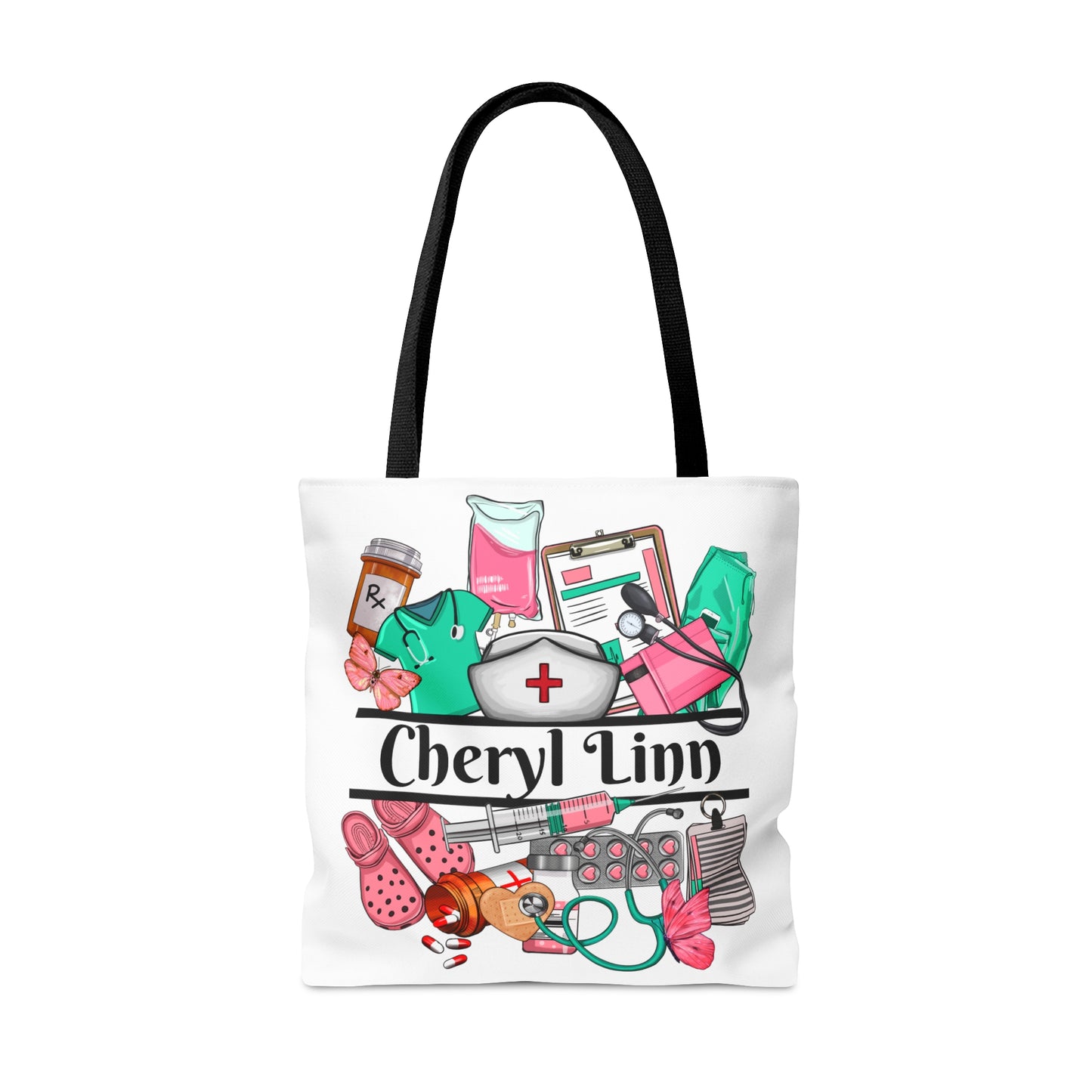 Custom Cheryl Nurse Tote Bag (AOP)