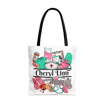 Custom Cheryl Nurse Tote Bag