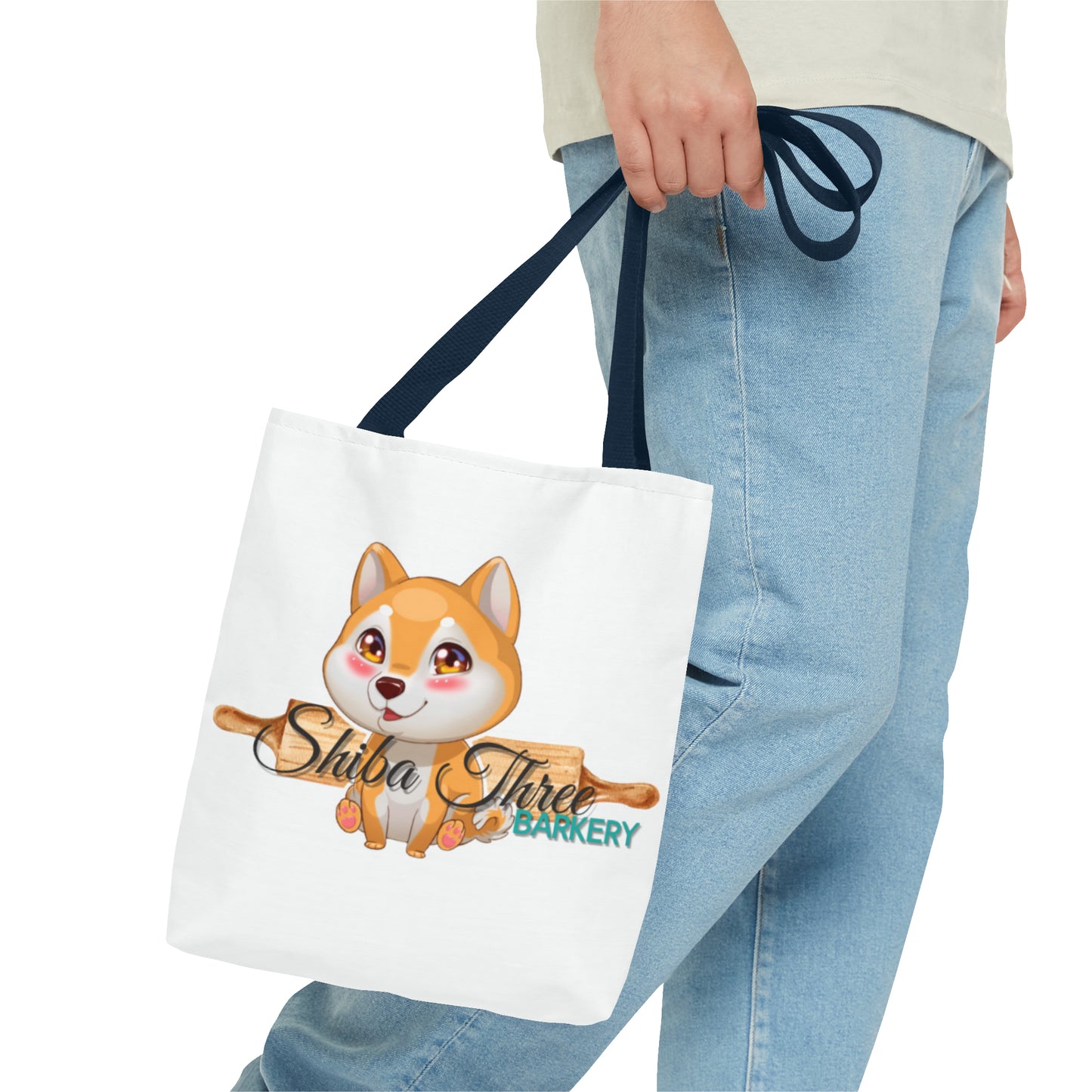 Shiba Three Barkery Tote Bag