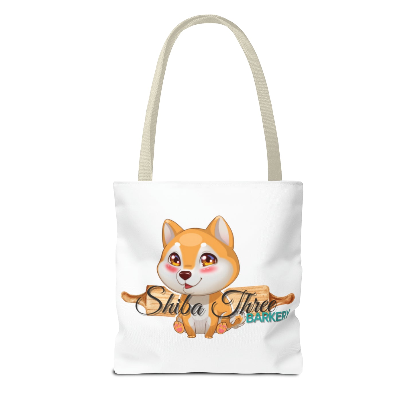 Shiba Three Barkery Tote Bag