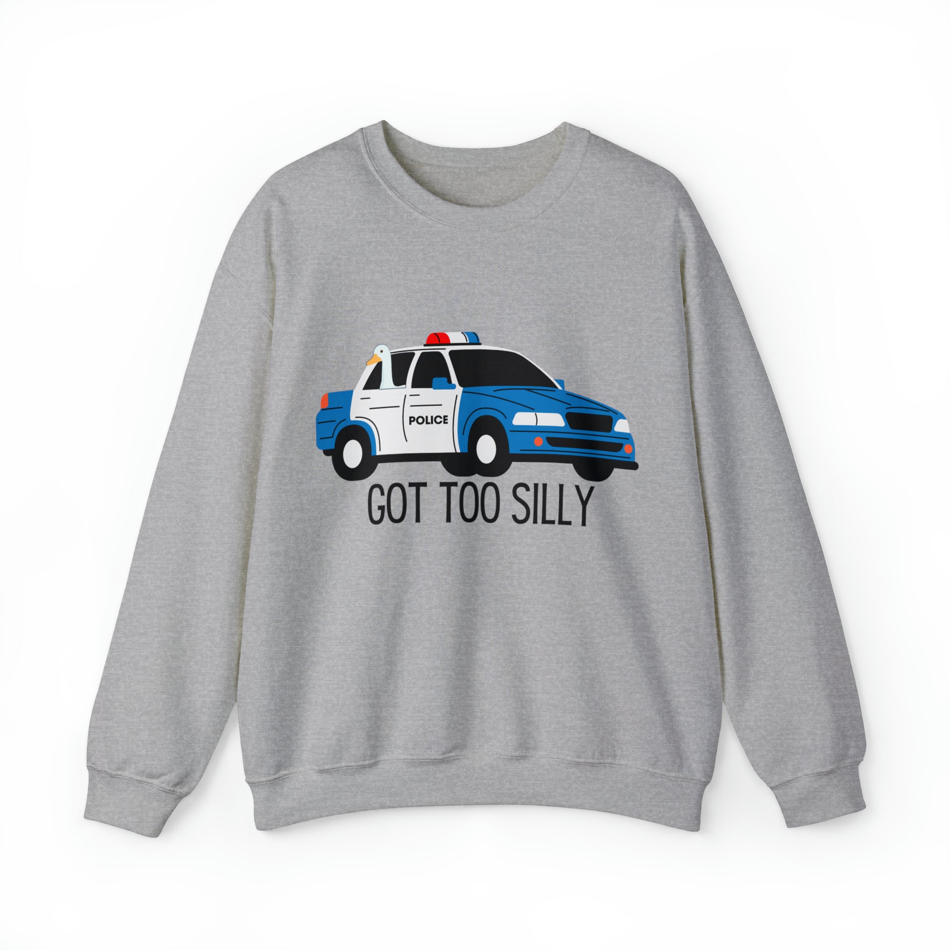 Got Too Silly Unisex Heavy Blend™ Crewneck Sweatshirt - Not Your Mama’s Farmhouse