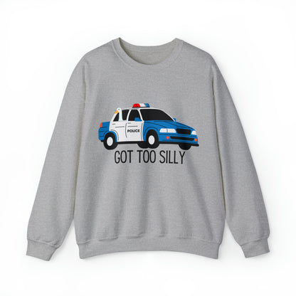 Got Too Silly Unisex Heavy Blend™ Crewneck Sweatshirt - Not Your Mama’s Farmhouse