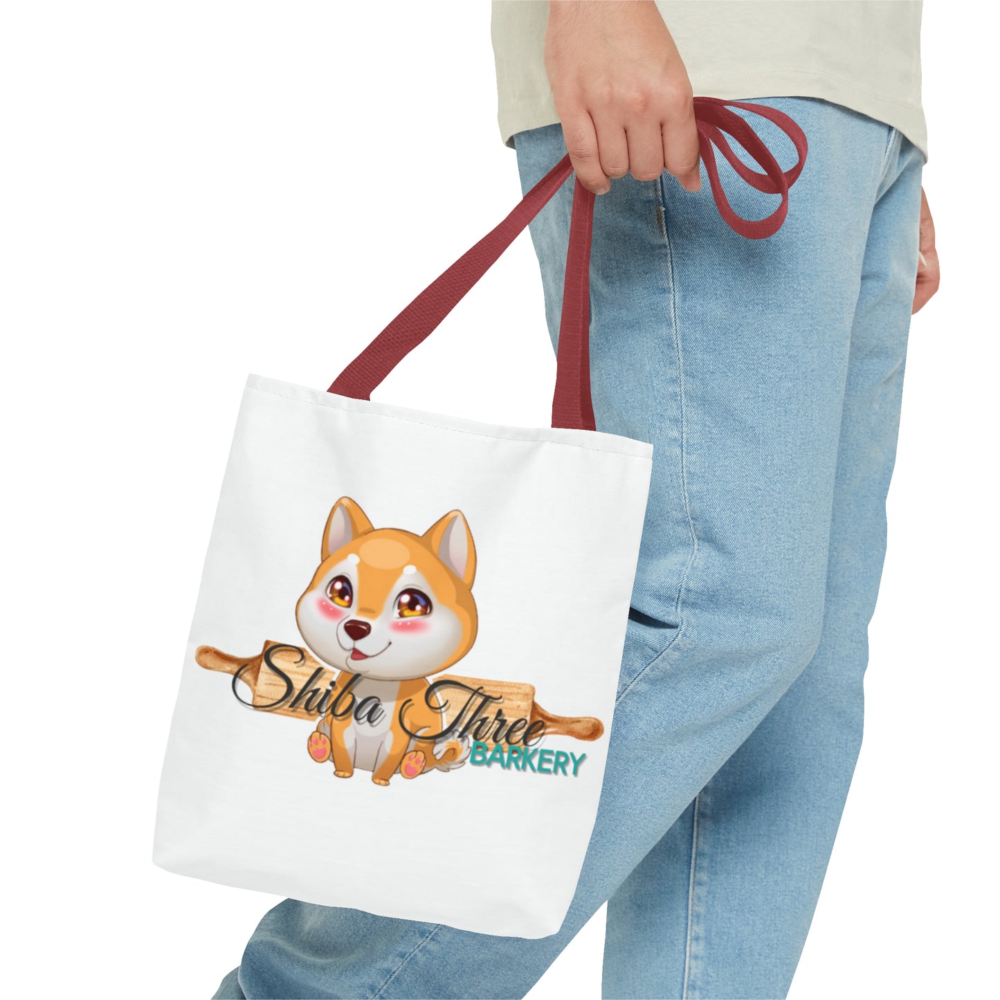 Shiba Three Barkery Tote Bag