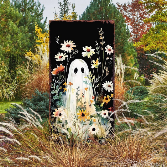 Halloween Ghost Garden Stake