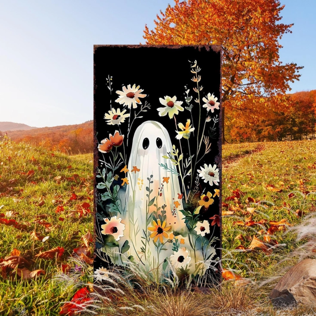 Halloween Ghost Garden Stake