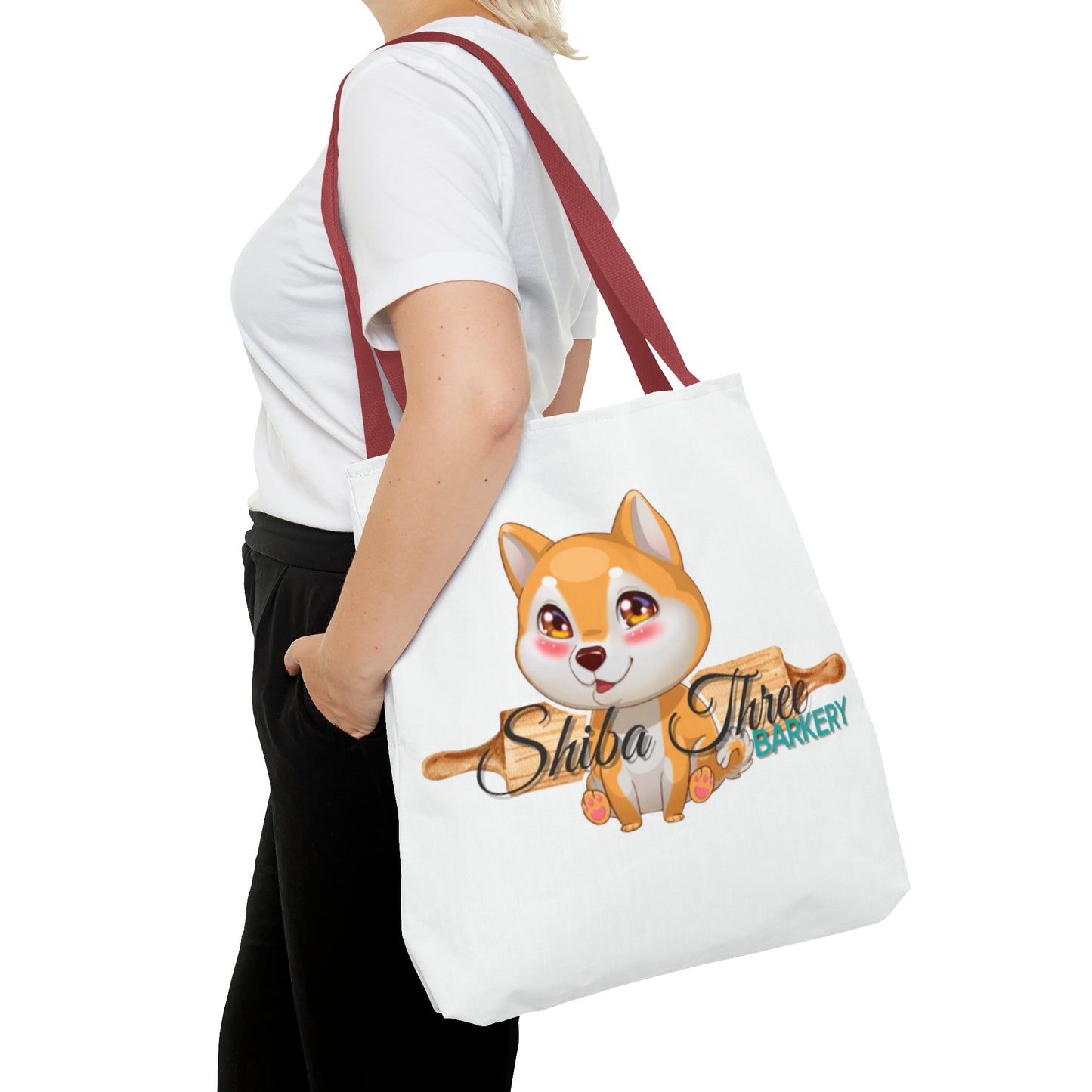 Shiba Three Barkery Tote Bag