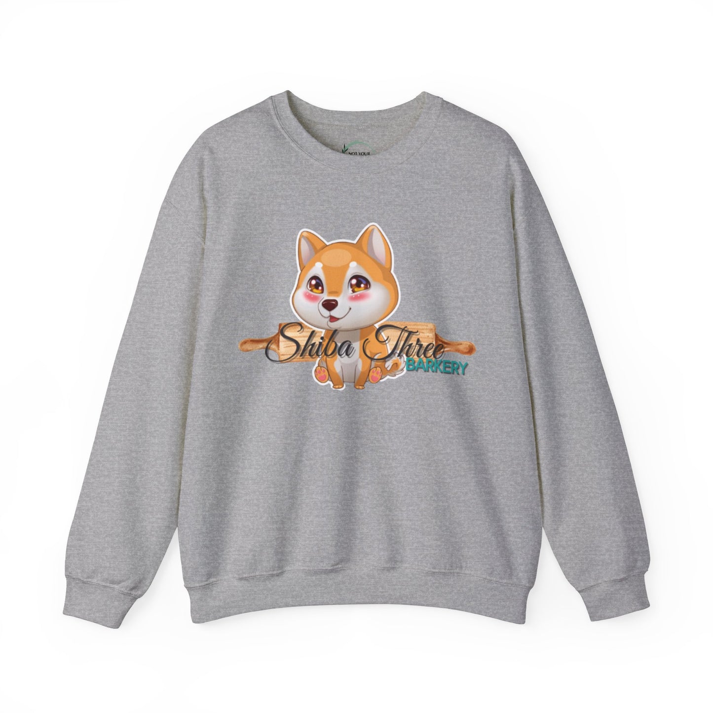 Shiba Three Barkery Crewneck Sweatshirt