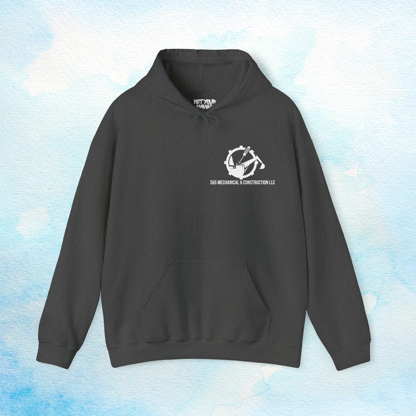 S&S Mechanical and Construction Hooded Sweatshirt