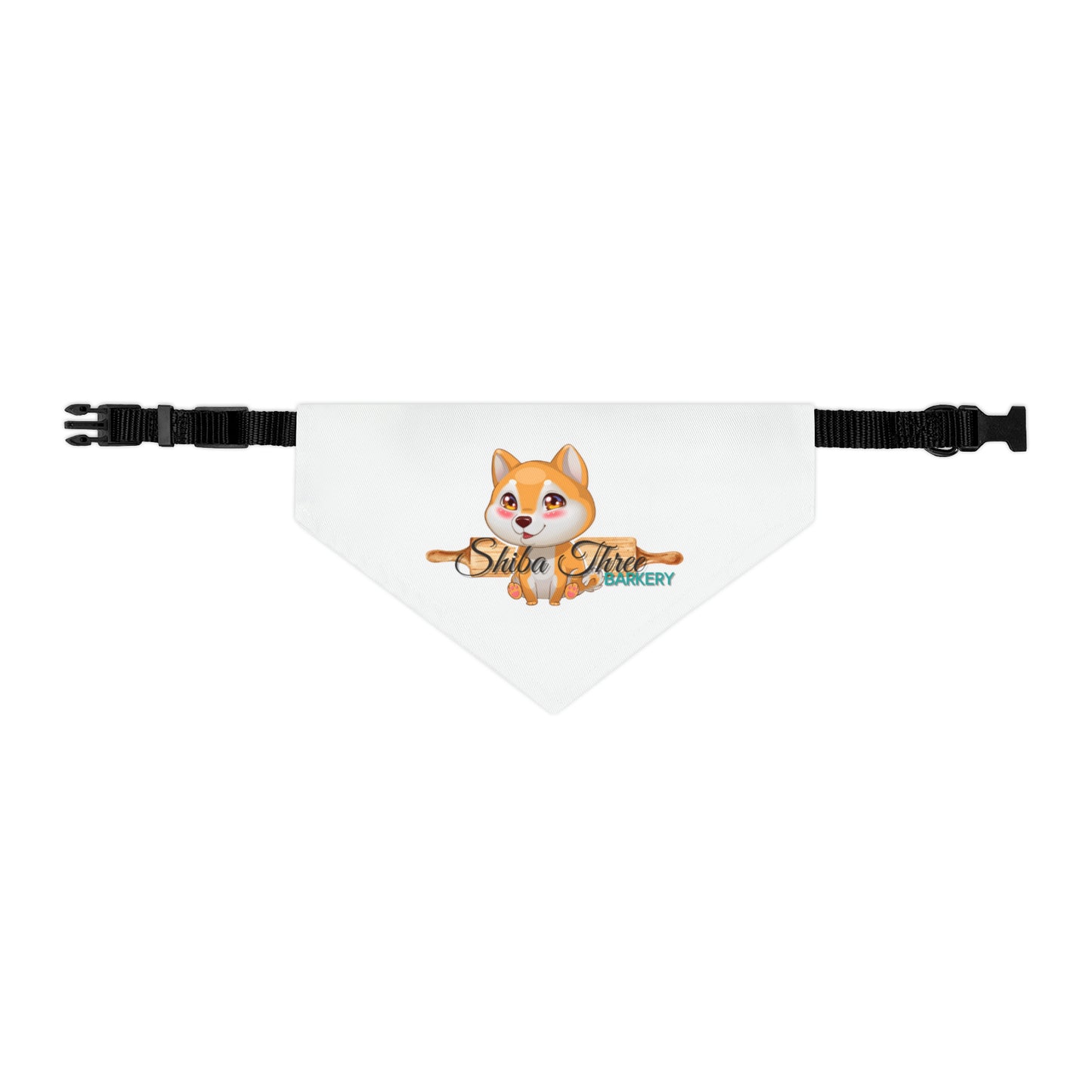 Shiba Three Barkery Pet Bandana Collar