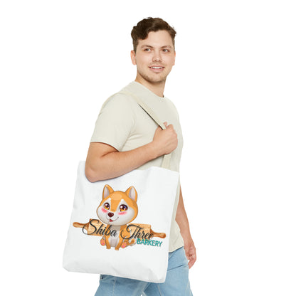 Shiba Three Barkery Tote Bag