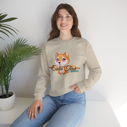 Shiba Three Barkery Crewneck Sweatshirt