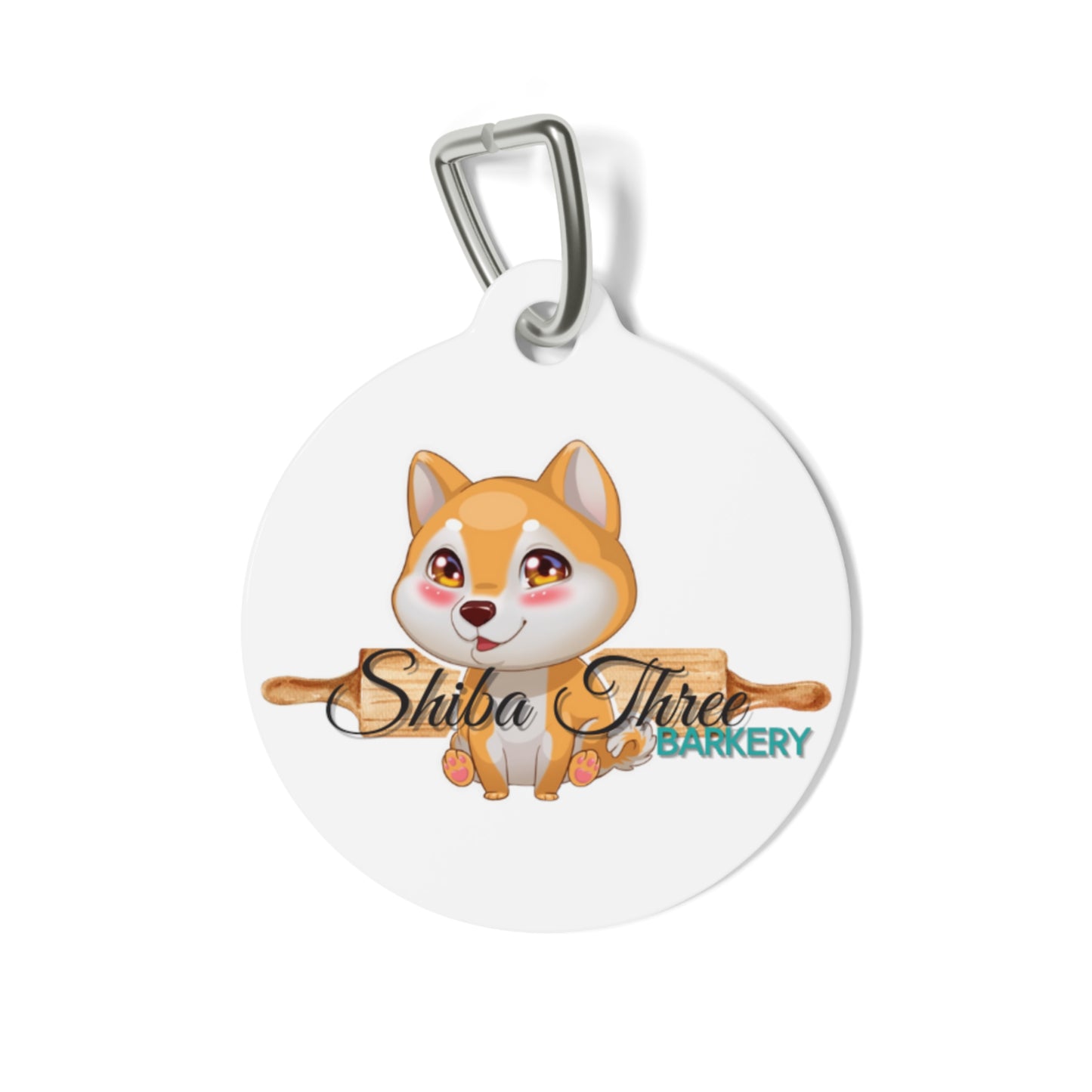 Customizable Shiba Three Barkery Pet Tag