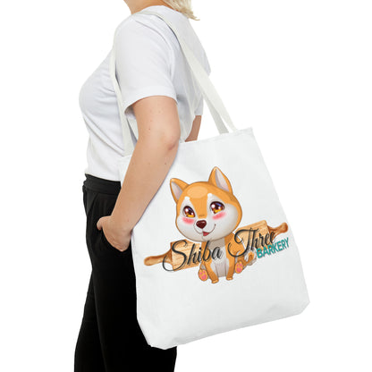 Shiba Three Barkery Tote Bag