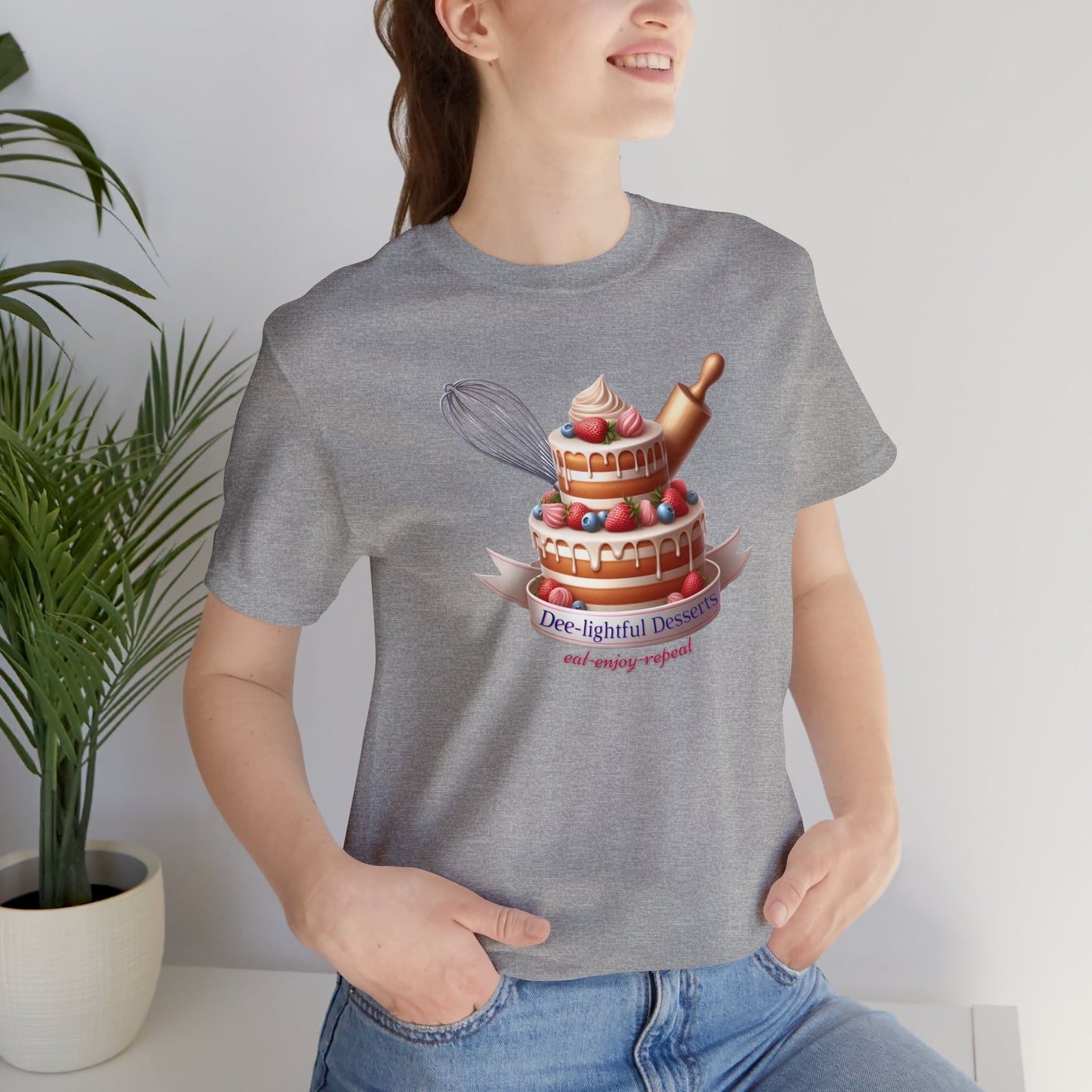 Dee-lightful Desserts Short Sleeve Tee