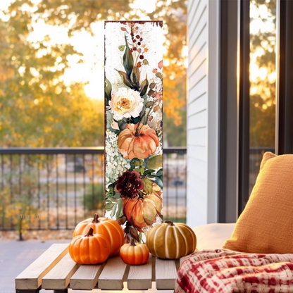 Fall Pumpkin Porch Sign