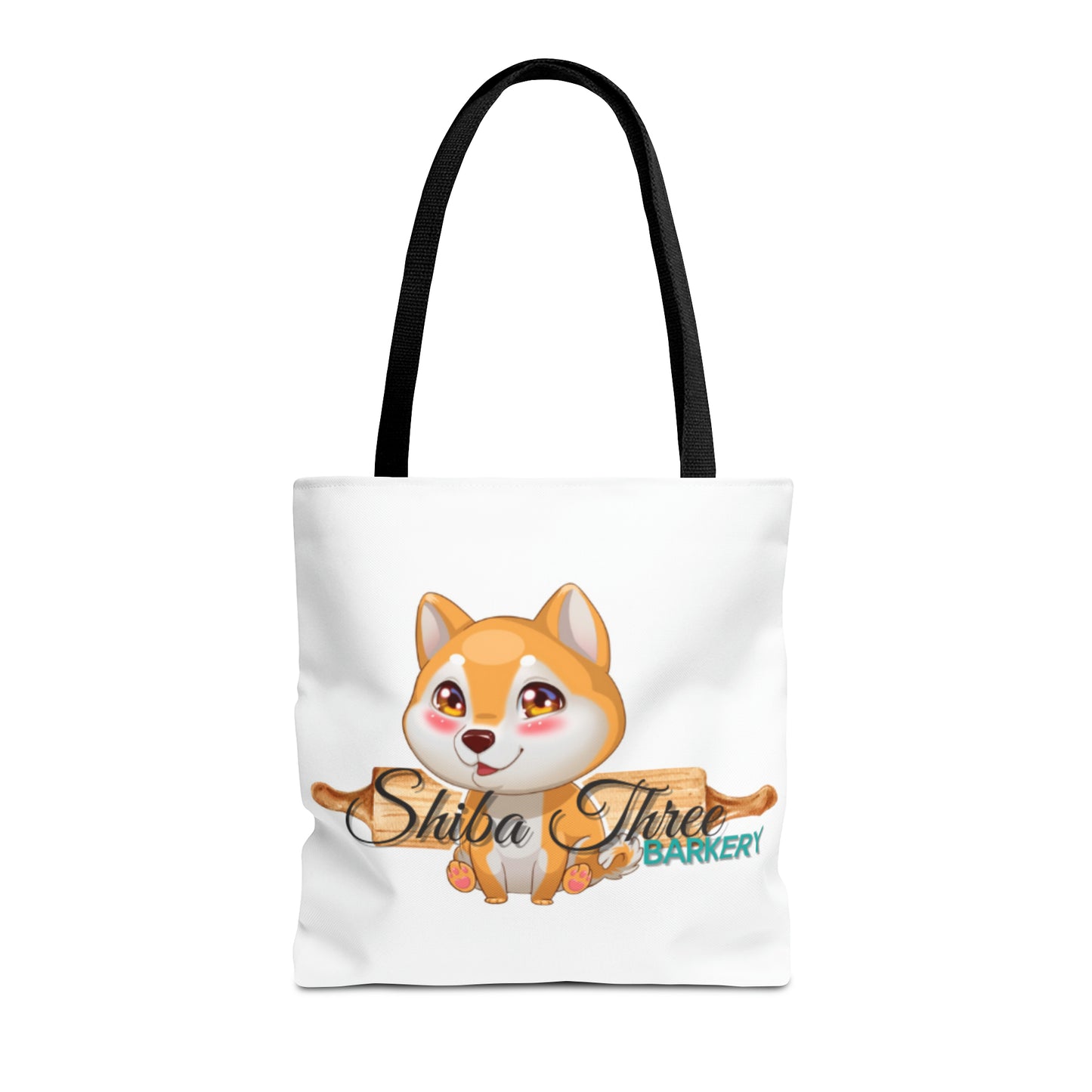 Shiba Three Barkery Tote Bag