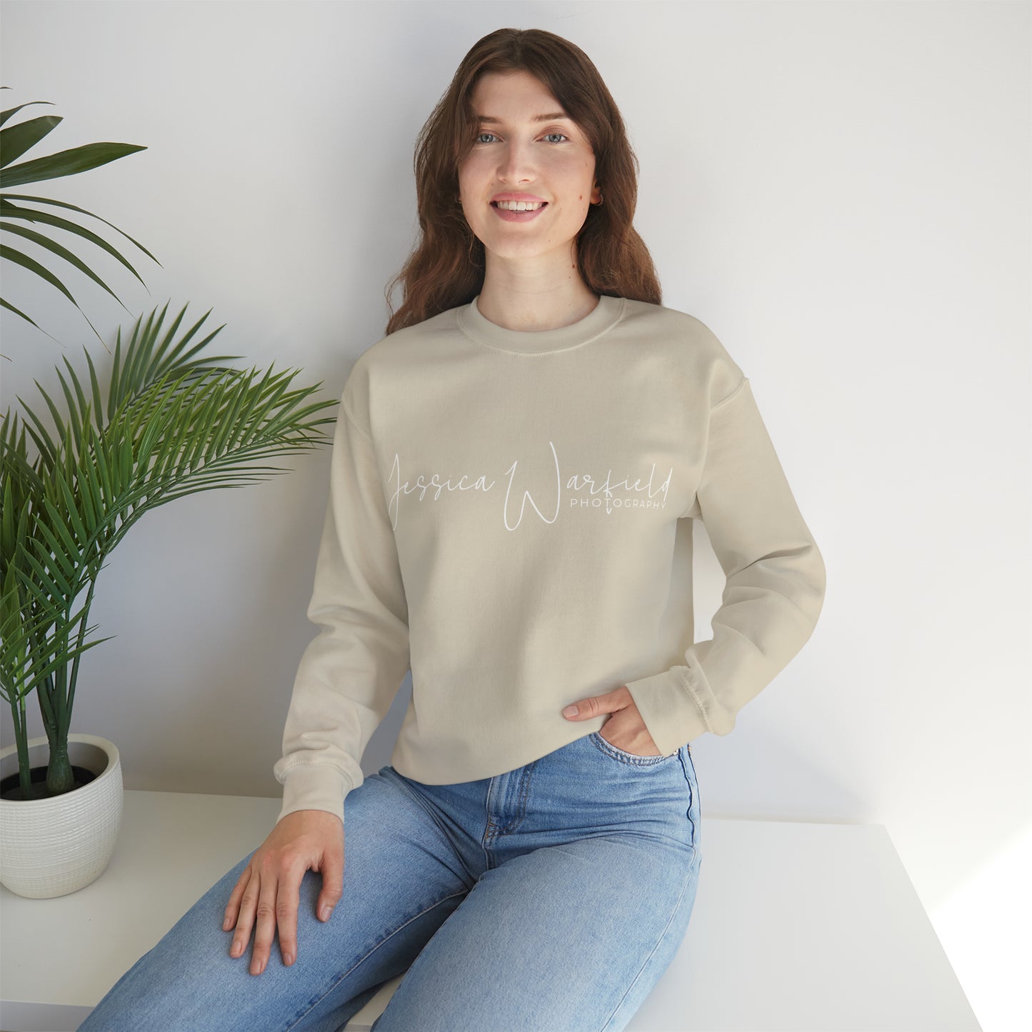 Jessica Warfield Photo Crewneck Sweatshirt