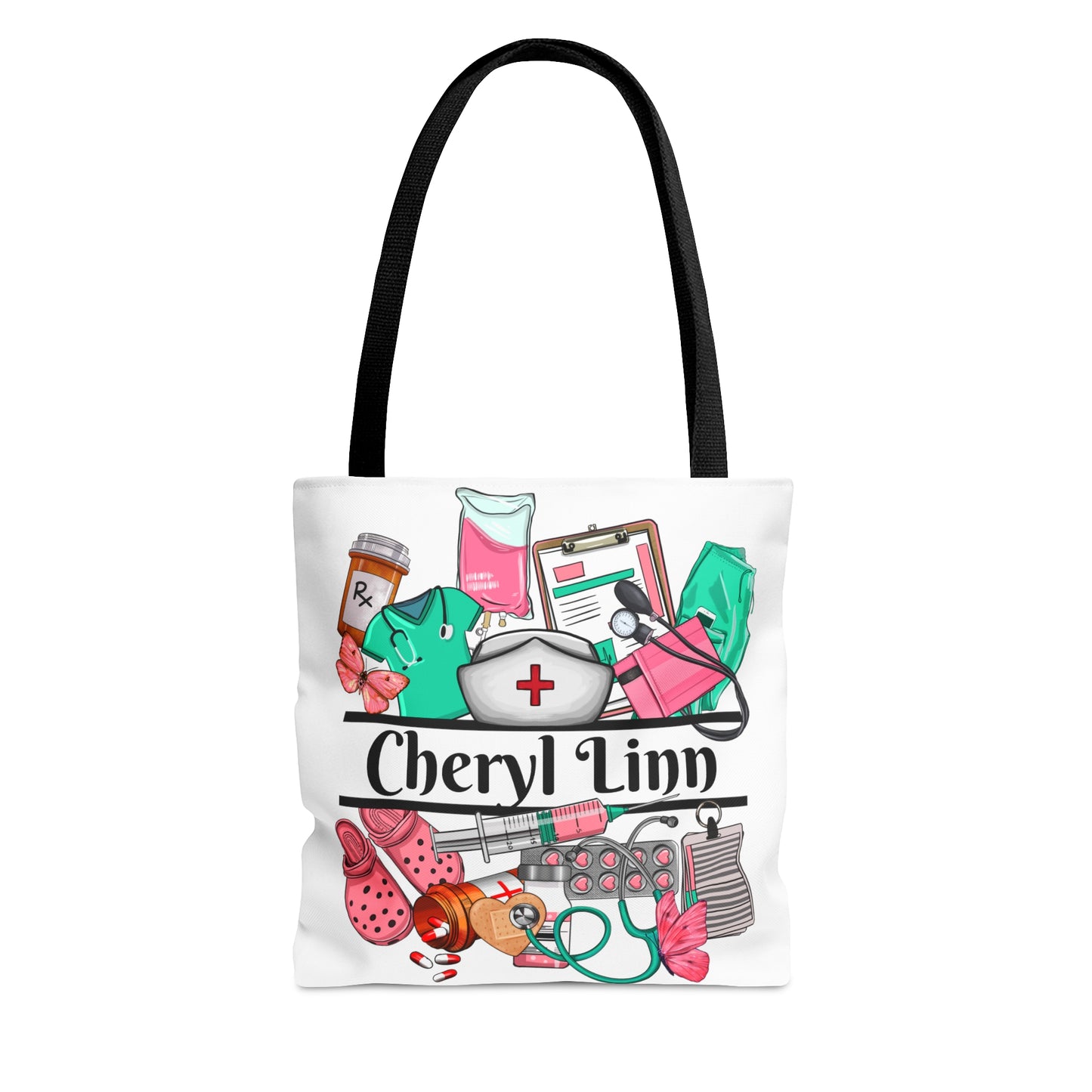 Custom Cheryl Nurse Tote Bag (AOP)