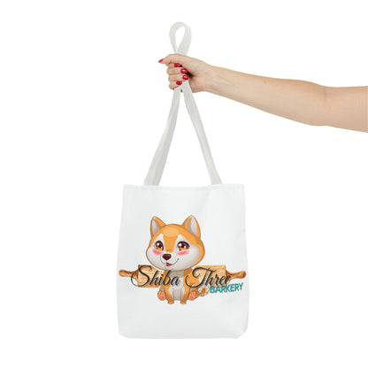 Shiba Three Barkery Tote Bag