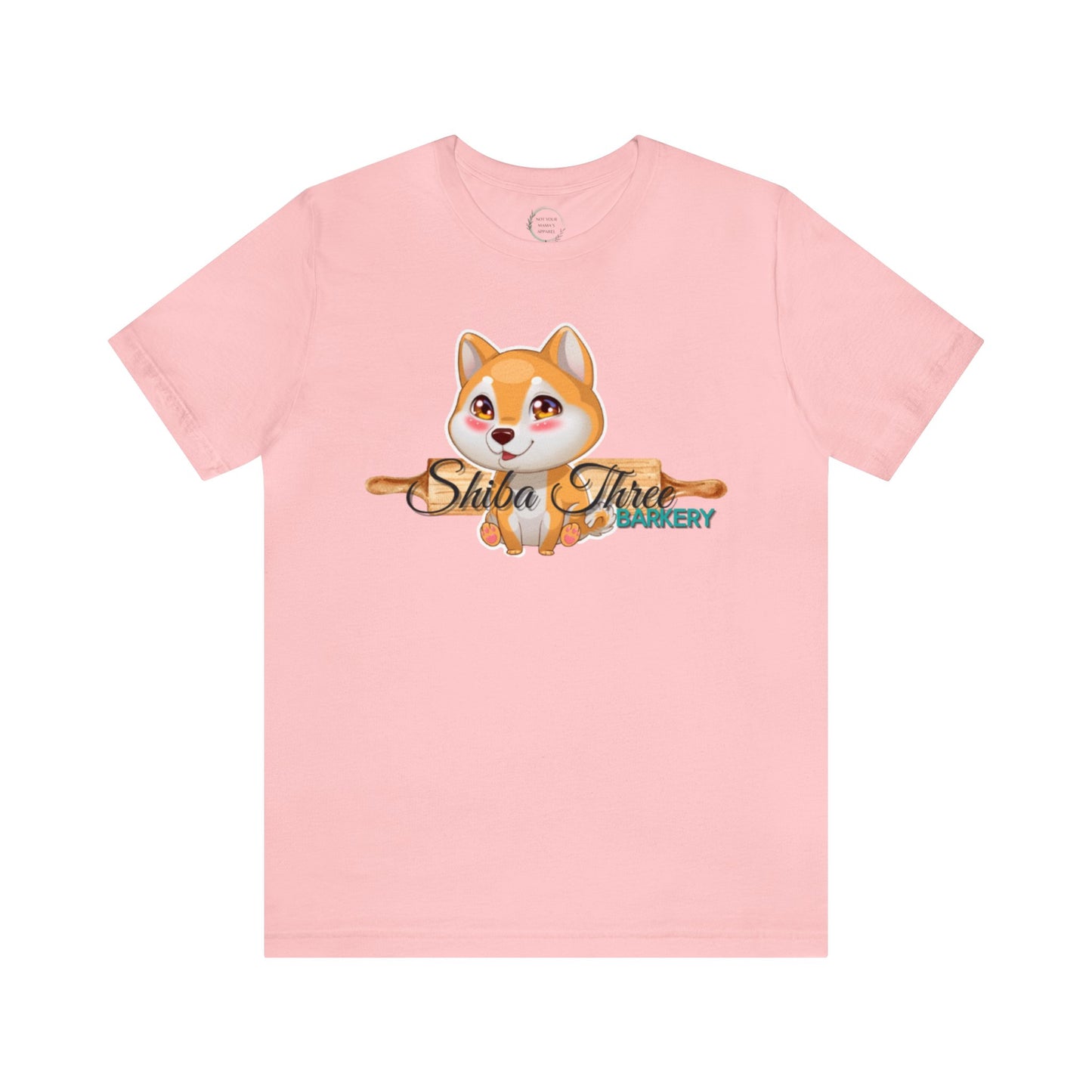 Shiba Three Barkery Short Sleeve T-Shirt