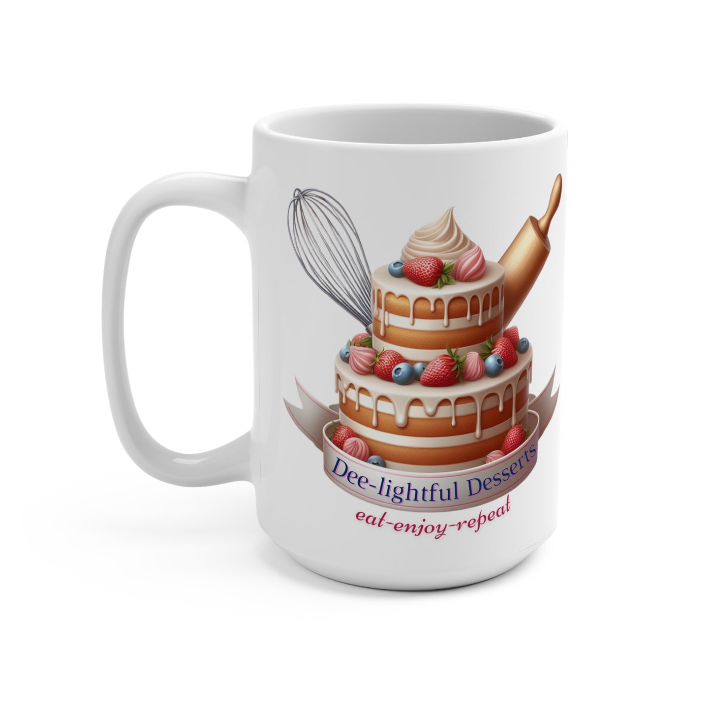 Dee-lightful Desserts 15oz Coffee Mug