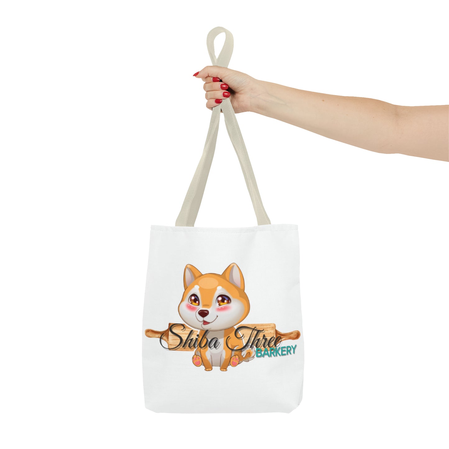 Shiba Three Barkery Tote Bag