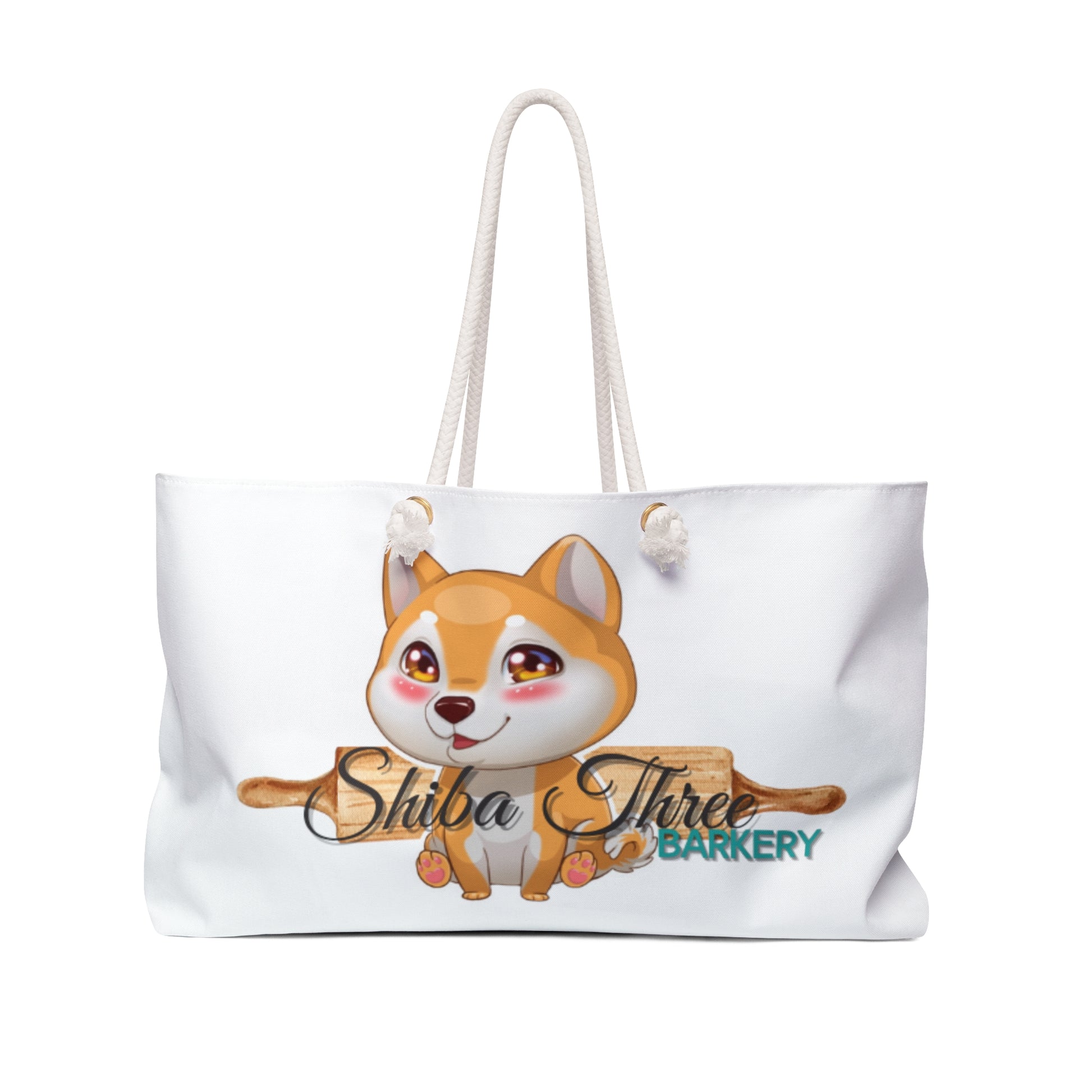 Shiba Three Barkery Weekender Bag