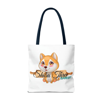 Shiba Three Barkery Tote Bag