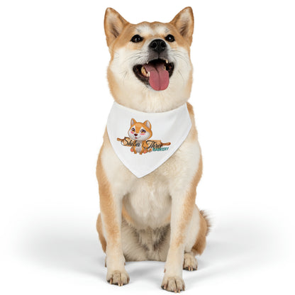 Shiba Three Barkery Pet Bandana Collar