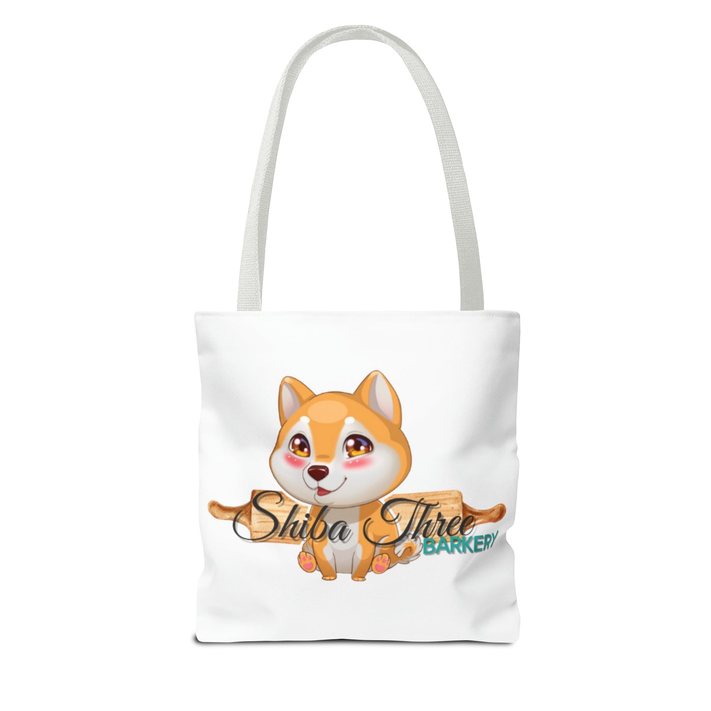 Shiba Three Barkery Tote Bag