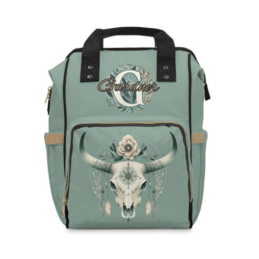 Gardner Custom Western Boho Diaper Backpack