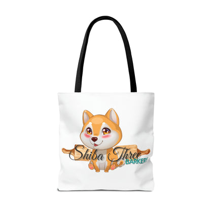 Shiba Three Barkery Tote Bag