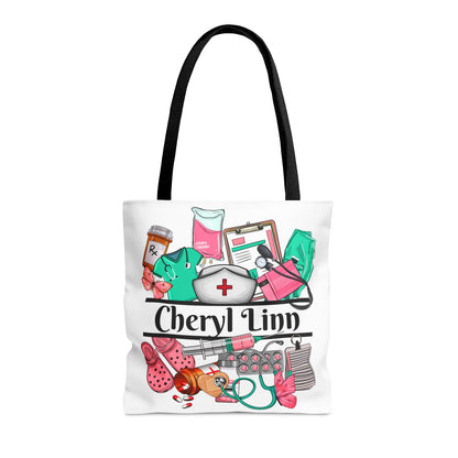 Custom Cheryl Nurse Tote Bag (AOP)