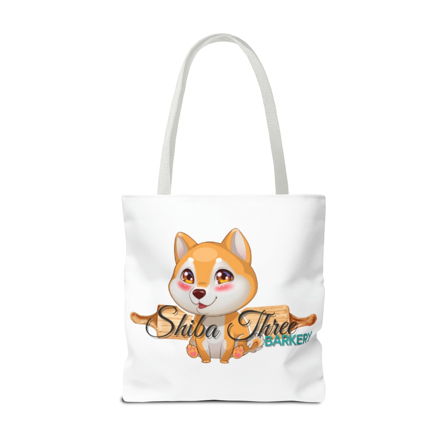 Shiba Three Barkery Tote Bag