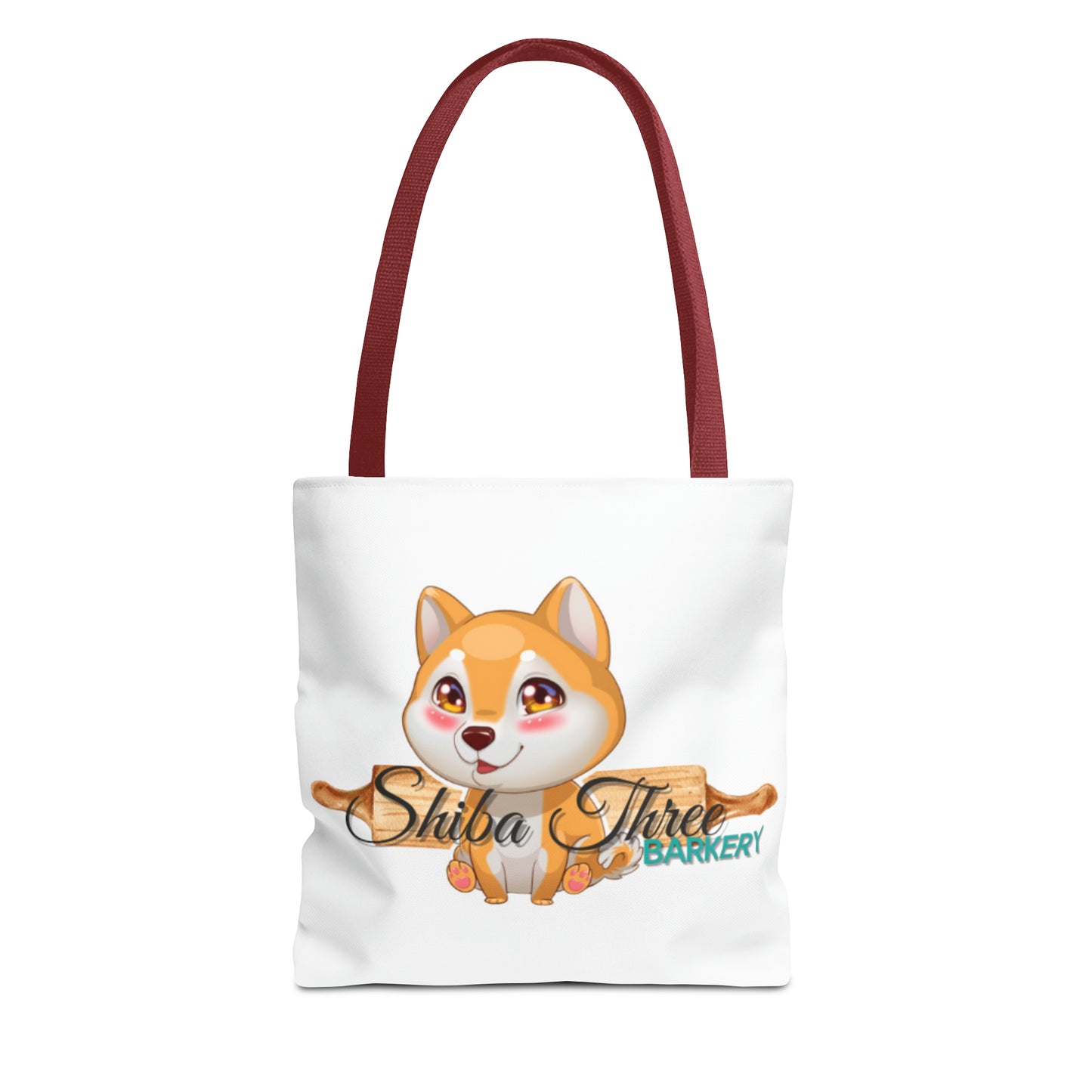 Shiba Three Barkery Tote Bag