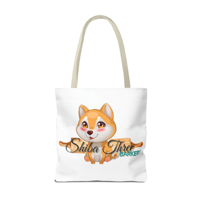 Shiba Three Barkery Tote Bag