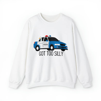 Got Too Silly Unisex Heavy Blend™ Crewneck Sweatshirt - Not Your Mama’s Farmhouse