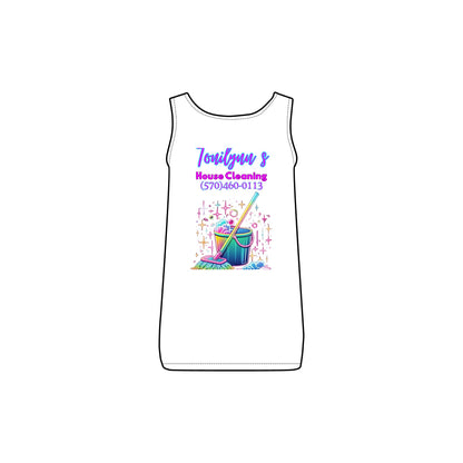 Tonilynn's House Cleaning Ribbed Tank