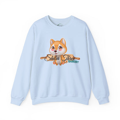 Shiba Three Barkery Crewneck Sweatshirt