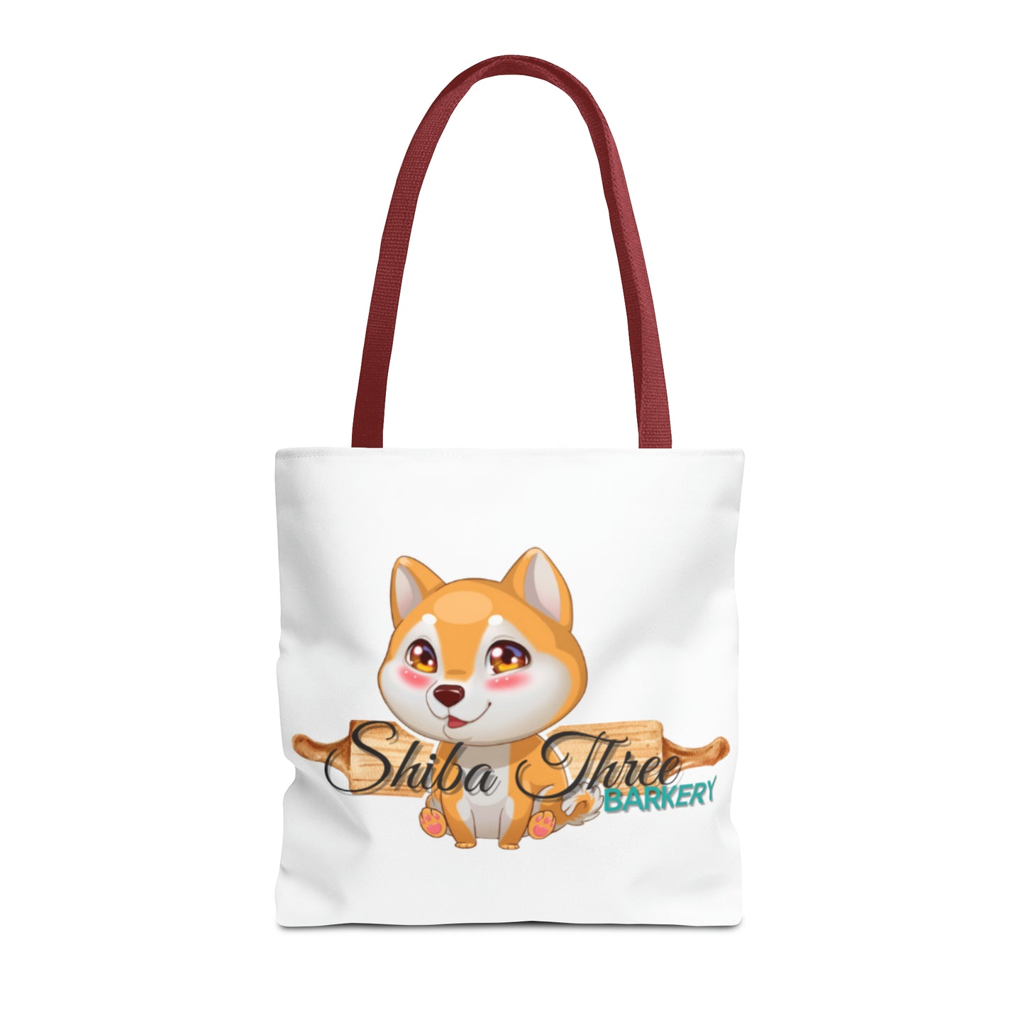 Shiba Three Barkery Tote Bag