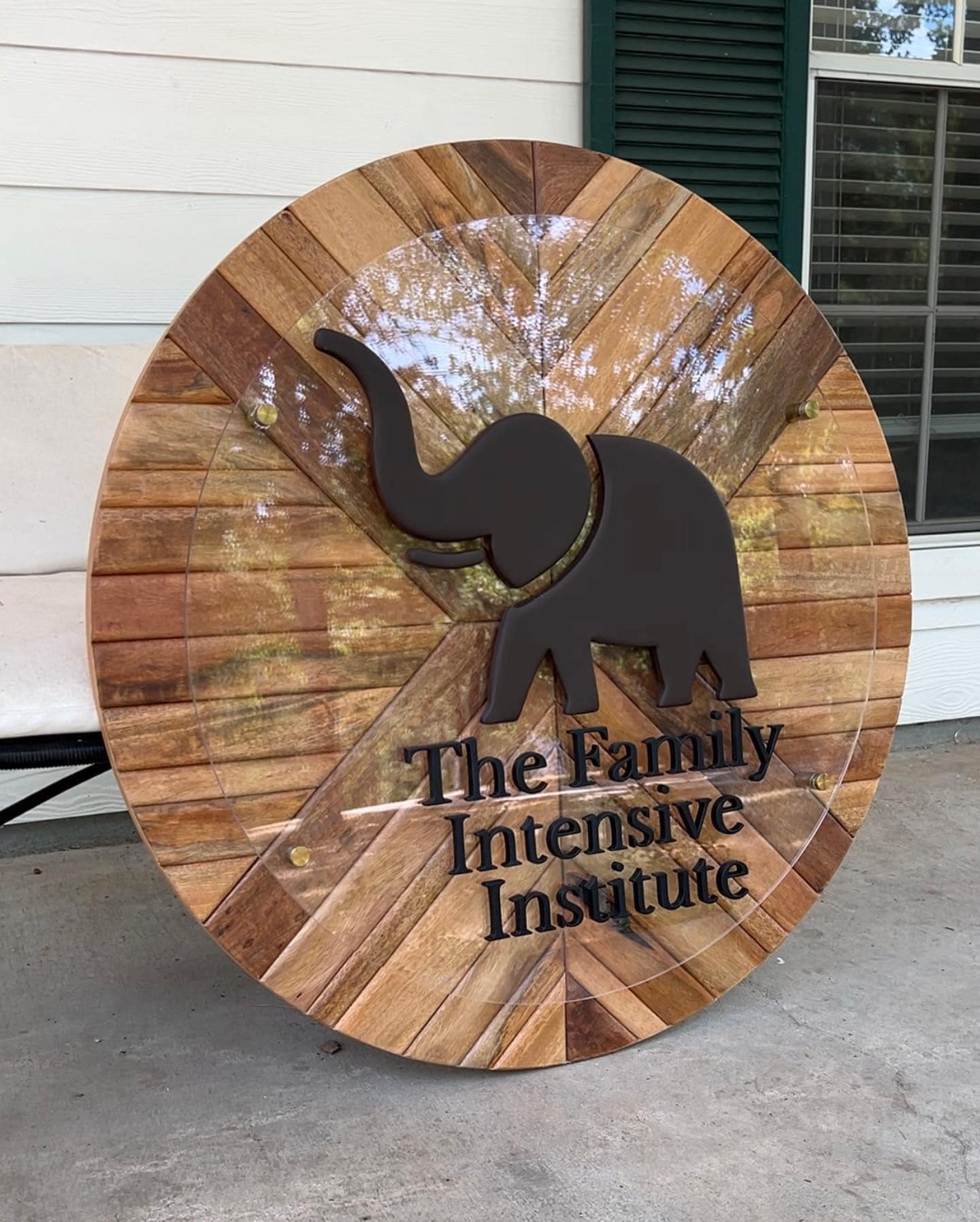 Personalized Business Wooden Sign