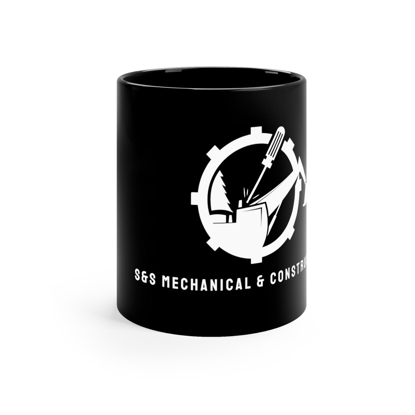 S&S Mechanical and Construction Mug Black