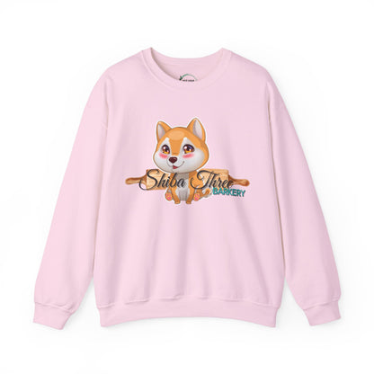 Shiba Three Barkery Crewneck Sweatshirt